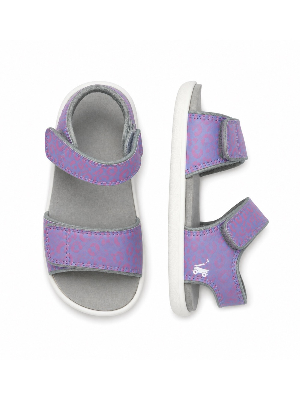 See Kai Run Toddler Sport Sandals Purple Pink Hook & Loop Water Shoes Size 10